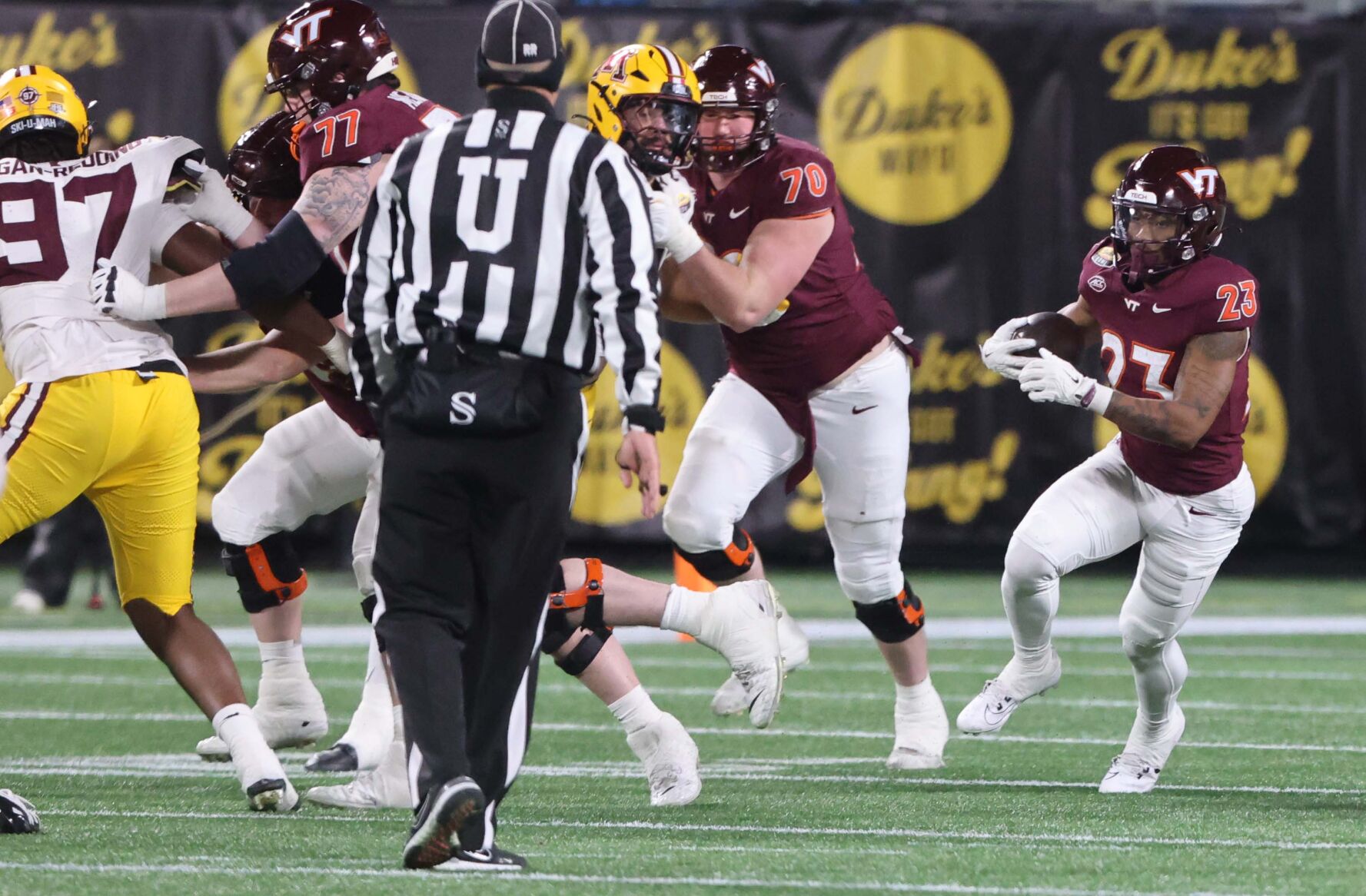 VT Bowl players